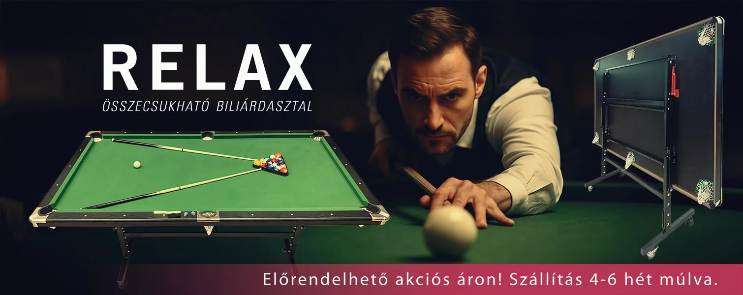 Relax biliárdasztal