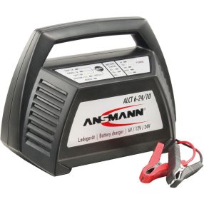   ANSMANN ALCT 6-24/10 6V/12V/24V 10A max. ólom akkumulátor töltő