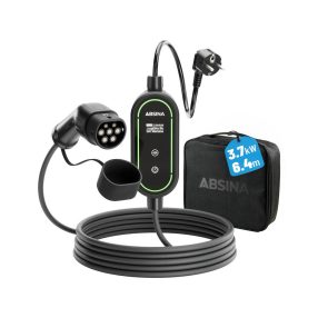 Absina 3,7kW, 16A, 1 fázisú elektromos autó mobil töltő