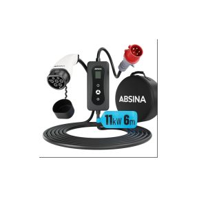   Absina 11kW, 16A, 3 fázisú elektromos autó mobil falitöltő