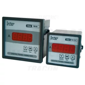   Digitális ampermérő áramváltós méréshez relékimenettel