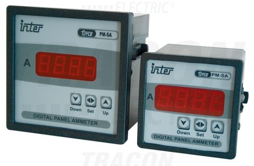 ACAMD-P-72 Digitális ampermérő áramváltós méréshez relékimenettel