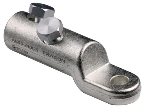 Szakadófejes csavaros alumínium szemes csősaru