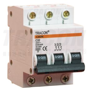 Kismegszakító, 3 pólus, B karakterisztika