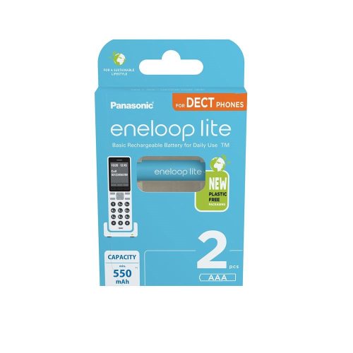 eneloop BK-4LCCE/2DE AAA/mikro 550mAh Ni-MH akkumulátor 2db/csomag