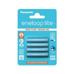   eneloop lite BK-4LCCE/4BE AAA/mikro 550mAh Ni-MH akkumulátor 4 db/csomag