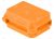 Vízálló műanyag doboz, narancssárga