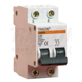 Kismegszakító, 2 pólus, C karakterisztika