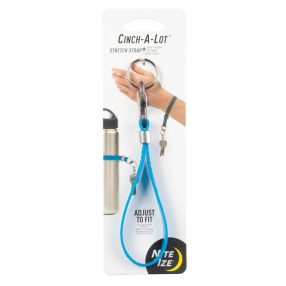 Cinch-a-Lot®  rugalmas kulcstartó csuklópánth - kék