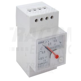 Sínre pattintható analóg teljesítménytényező mérő