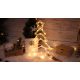CHRAT30WW LED karácsonyi ablakdísz,fenyőfa,elemes (X23002)