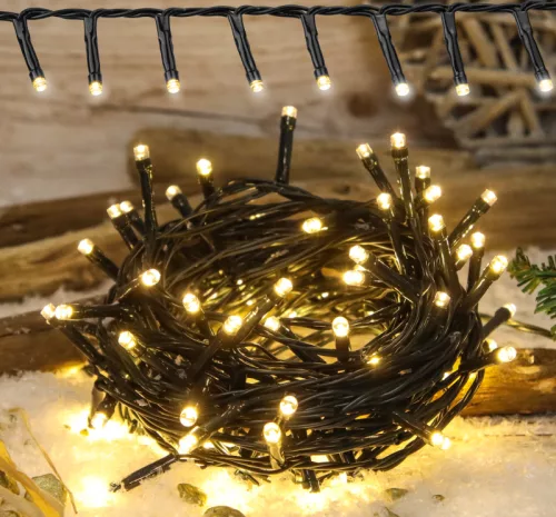 Karácsonyi fényfüzér, kültéri/beltéri (X25023)