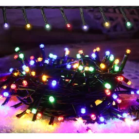   Karácsonyi programozható fényfüzér,színes,kül/beltér(X25047)