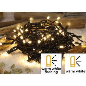   Karácsonyi sziporkázó fényfüzér, kültéri/beltéri (X22007)