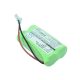 Universal AA x 2 2.4V 600mAh utángyártott akku Ni-Mh