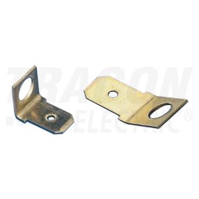   Csavaros rögzítésű szigeteletlen csatlakozó csap, sárgaréz