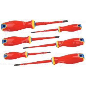 1000 V-ra szigetelt csavarhúzószett