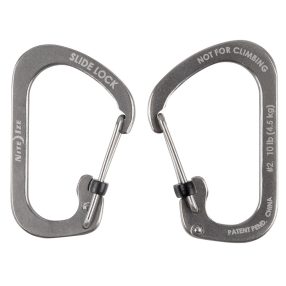 Slidelock® karabiner acél #2 - acél