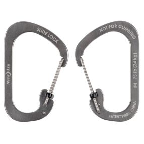 Slidelock® karabiner acél #4 - acél