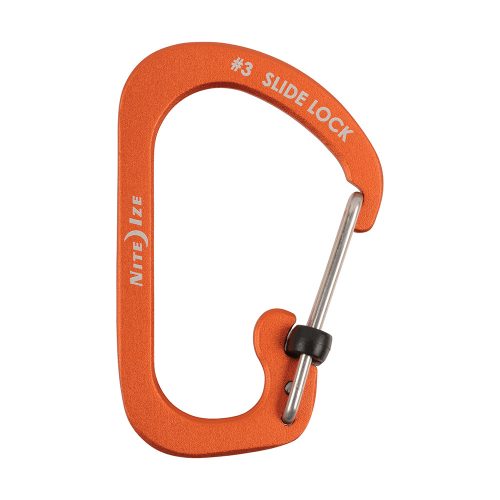 Slidelock® karabiner alumínium #3 - Orange