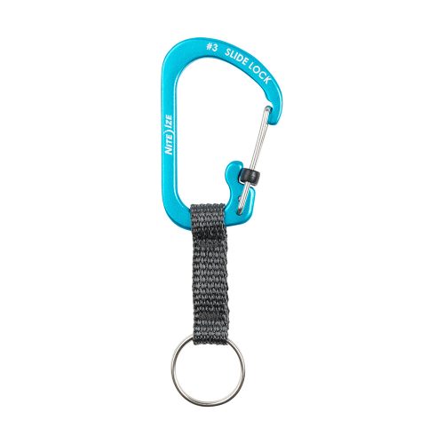 Slidelock® Key Ring kulcstartó alumínium - kék