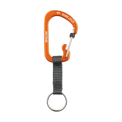 Slidelock® Key Ring kulcstartó alumínium - Narancssárga