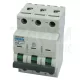 Egyenáramú kismegszakító PV rendszerekhez, 3 pólus, C kar.
