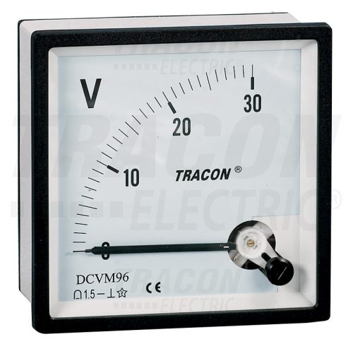 DCVM96-30 Analóg egyenáramú voltmérő