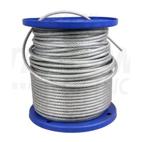 Drótkötél PVC bevonattal, 3-as