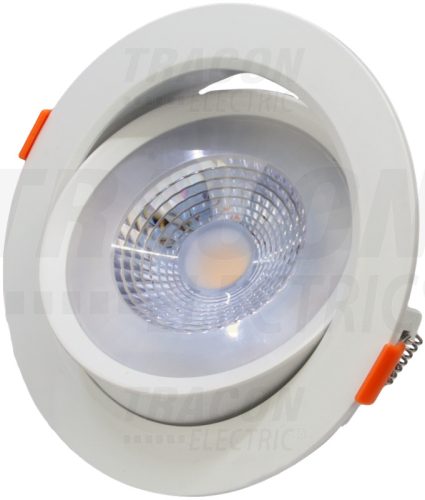 DLCOB9NW Beépíthető álmennyezeti LED lámpatest, forgatható