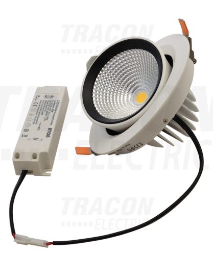 DLCOBA35W Beépíthető álmennyezeti LED lámpatest, forgatható