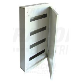 Fém elosztódoboz süllyesztett, maszkos, fehér