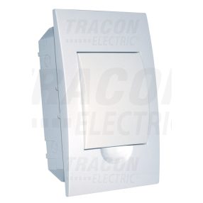 Süllyesztett elosztódoboz, fehér ajtóval, N/PE sínnel