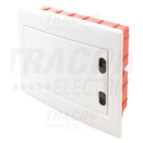   Süllyesztett elosztódoboz, fehér-sík ajtóval, NPE nélkül