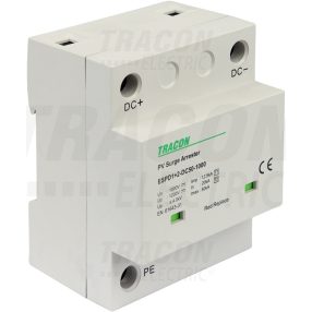   ESPD1+2-DC50-1000 T1+T2 DC típusú túlfeszültséglevezető, egybeépített