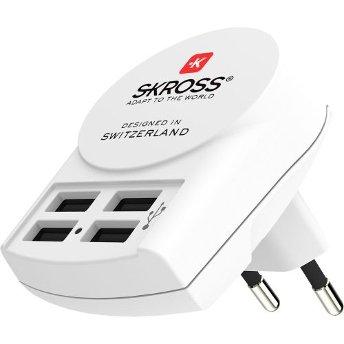 SKROSS USB töltő (4x USB-A, 4x1,2A)