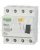 Áram-védőkapcsoló, 4 pólusú
