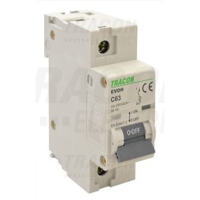 Kismegszakító, nagyáramú, 1 pólus, C karakterisztika