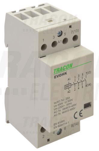 EVOHK4-25-24 Installációs kontaktor