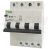 Kombinált védőkapcsoló, 4P, 4modul, B karakterisztika
