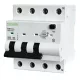Kombinált védőkapcsoló, 4P, 4modul, B karakterisztika
