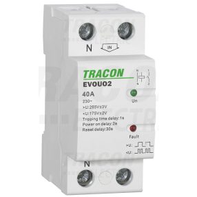 Aut. visszakapcsoló fesz. növekedési/csökkenési relé