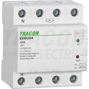 Aut. visszakapcsoló fesz. növekedési/csökkenési relé