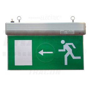   Élvilágítós LED kijáratjelző ragasztható piktogramokkal