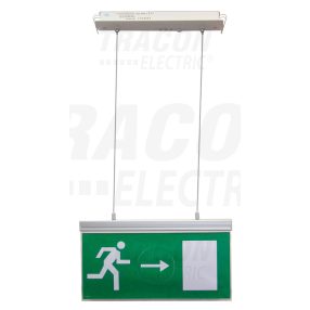   Élvilágítós LED kijáratjelző ragasztható piktogramokkal