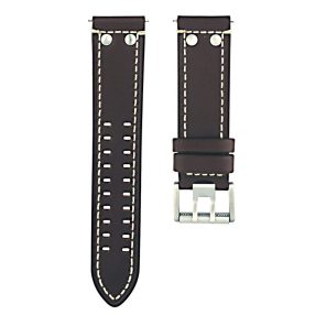   Luminox FE.1820.71QSTRI Barna bőrszíj fémcsattal 1820/1920 modellekhez