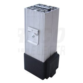   Fűtőegység elosztószekrényhez, sínre pattintható ventilátor