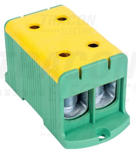 FLEAL-240/2ZS Főáramköri leágazó kapocs, felületre szerelhető, zöld/sárga