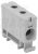 Főáramköri leágazó kapocs, sínre szerelhető, szürke