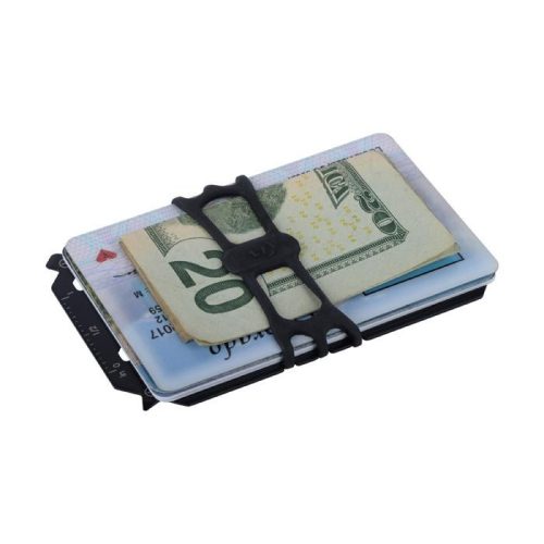 Financial Tool® Multi Tool Wallet - Fekete